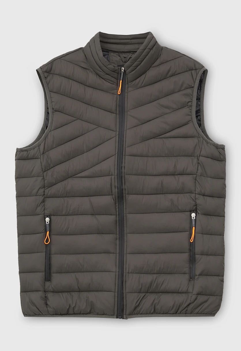Утепленный мужской жилет стиля casual, Модель FBC21061C, Фото №8