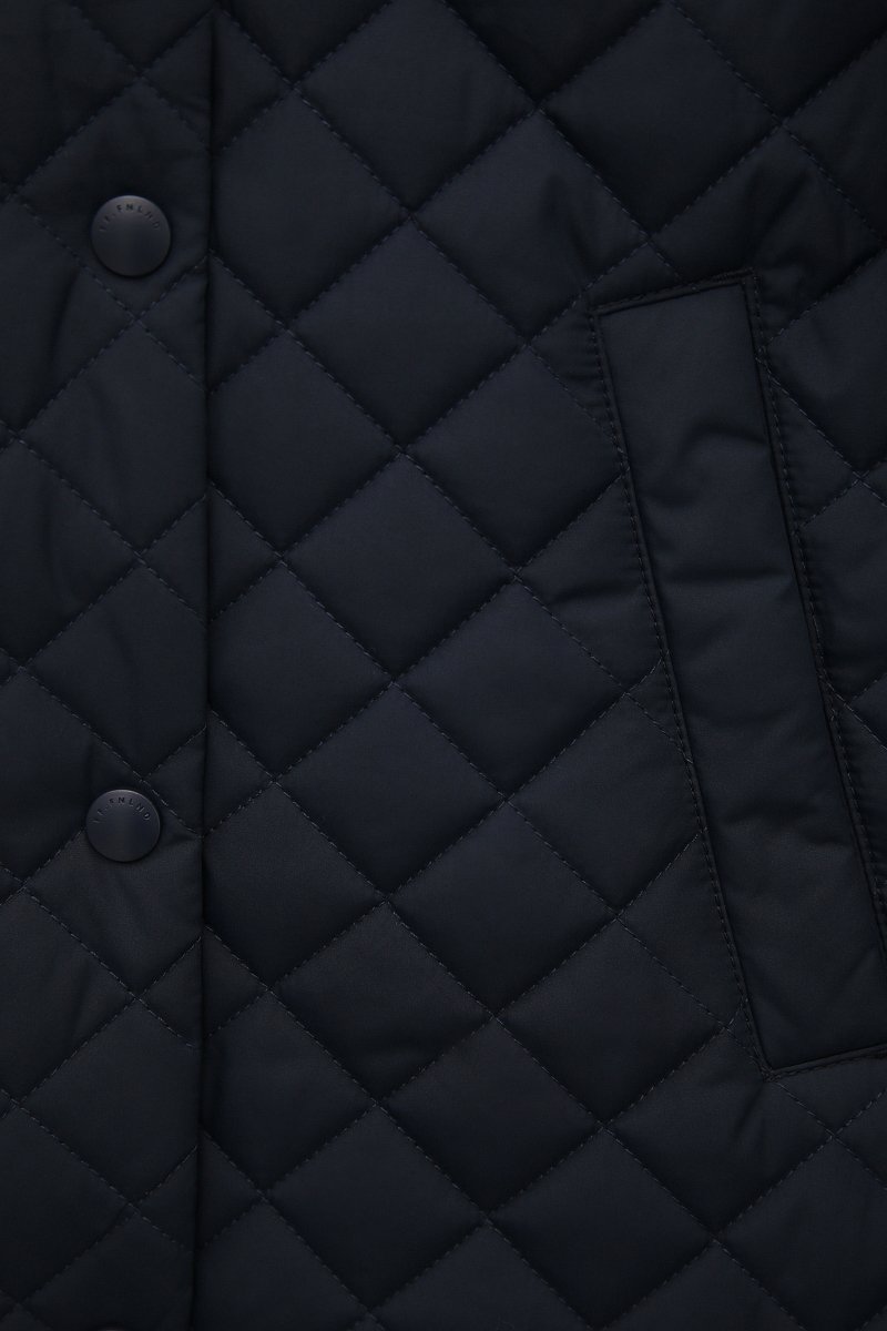 Стеганая куртка с высоким воротником, Модель FBD11009, Фото №6