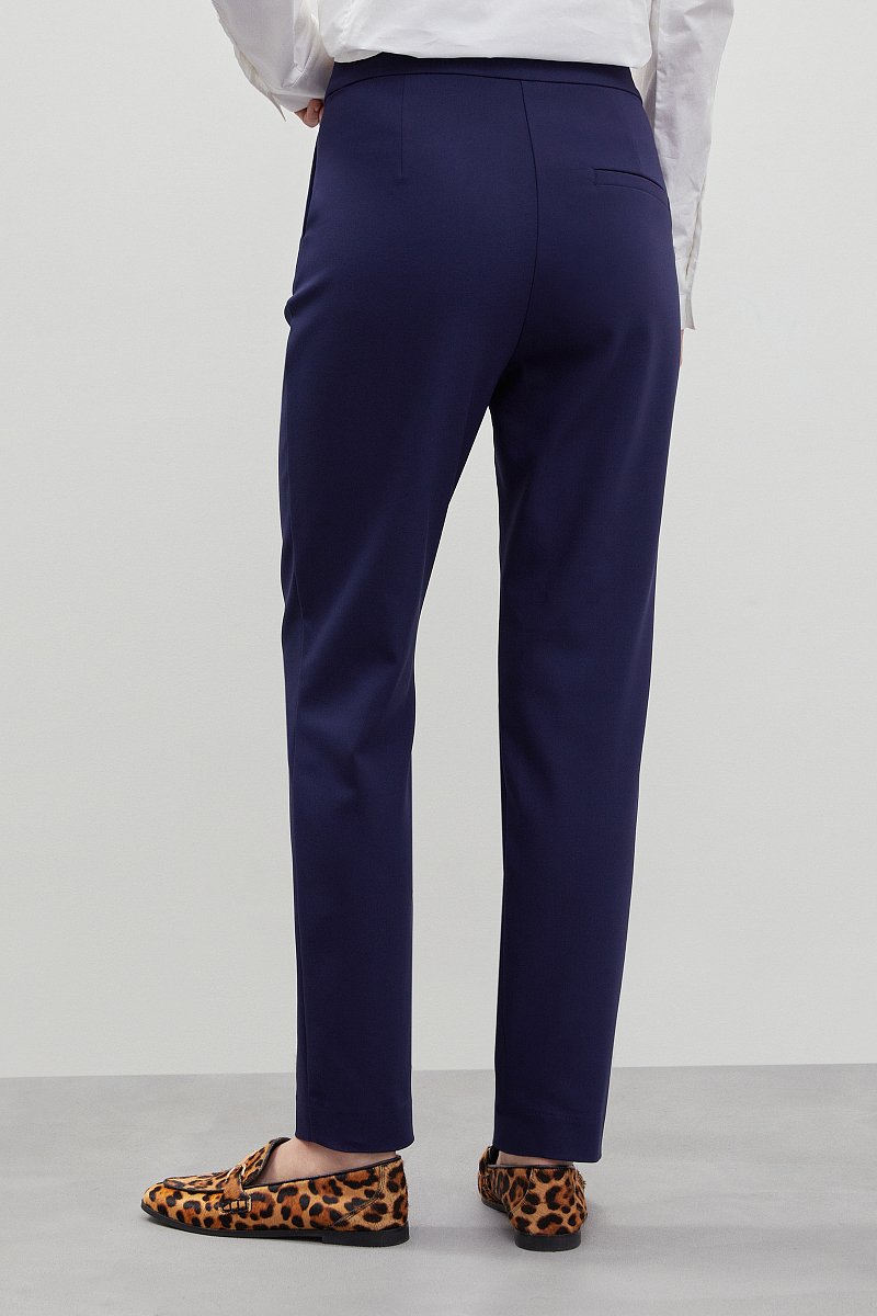 Прямые брюки с хлопком, Модель FBD110235, Фото №4