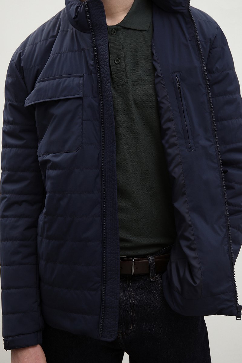 Стеганая куртка с карманами, Модель FBD21013, Фото №6