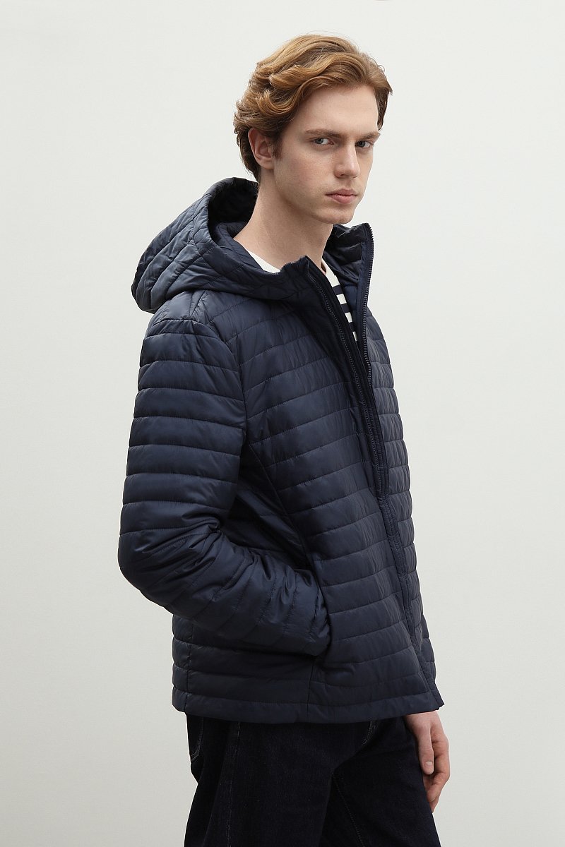 Утепленная куртка с капюшоном, Модель FBD210156, Фото №4