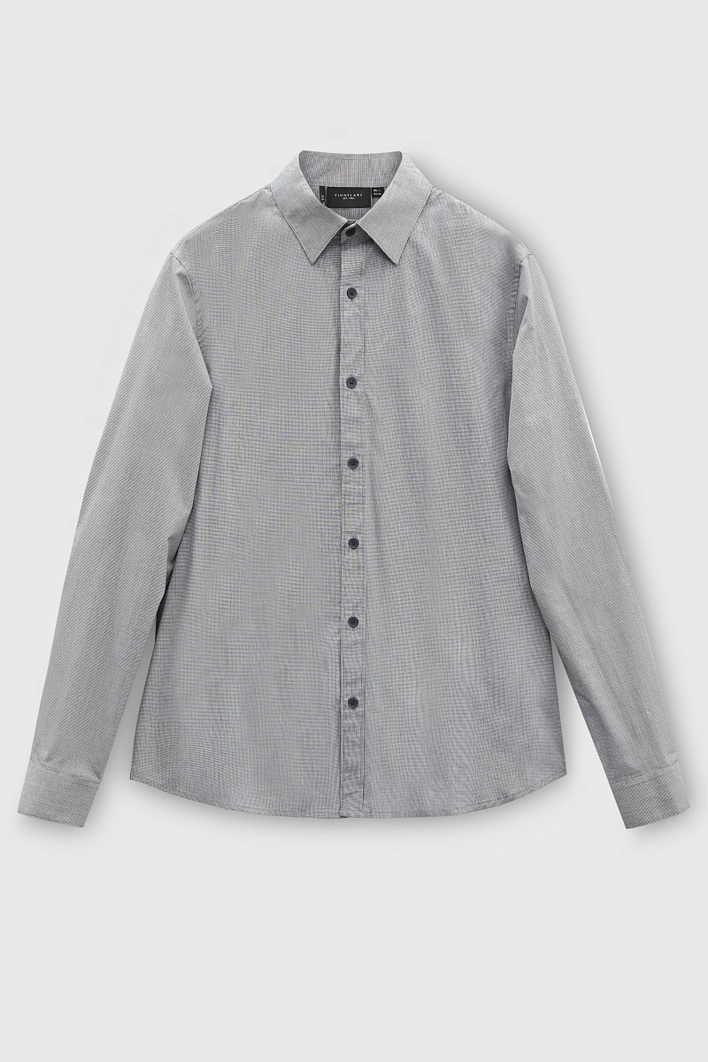 Базовая рубашка из натурального хлопка, Модель FBD21019, Фото №6