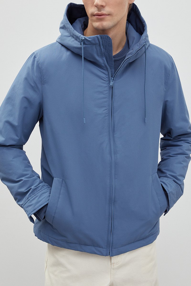 Утепленная куртка с капюшоном, Модель FBD21000, Фото №3
