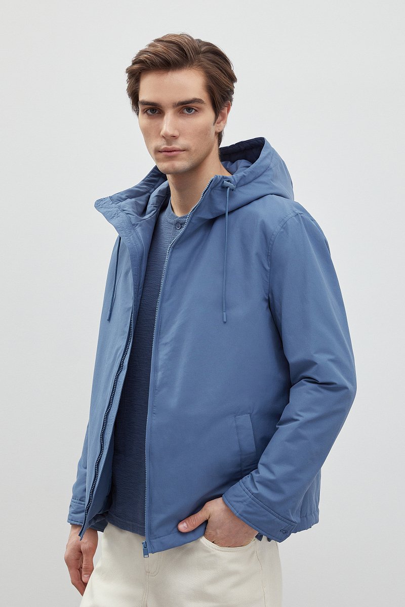 Утепленная куртка с капюшоном, Модель FBD21000, Фото №4