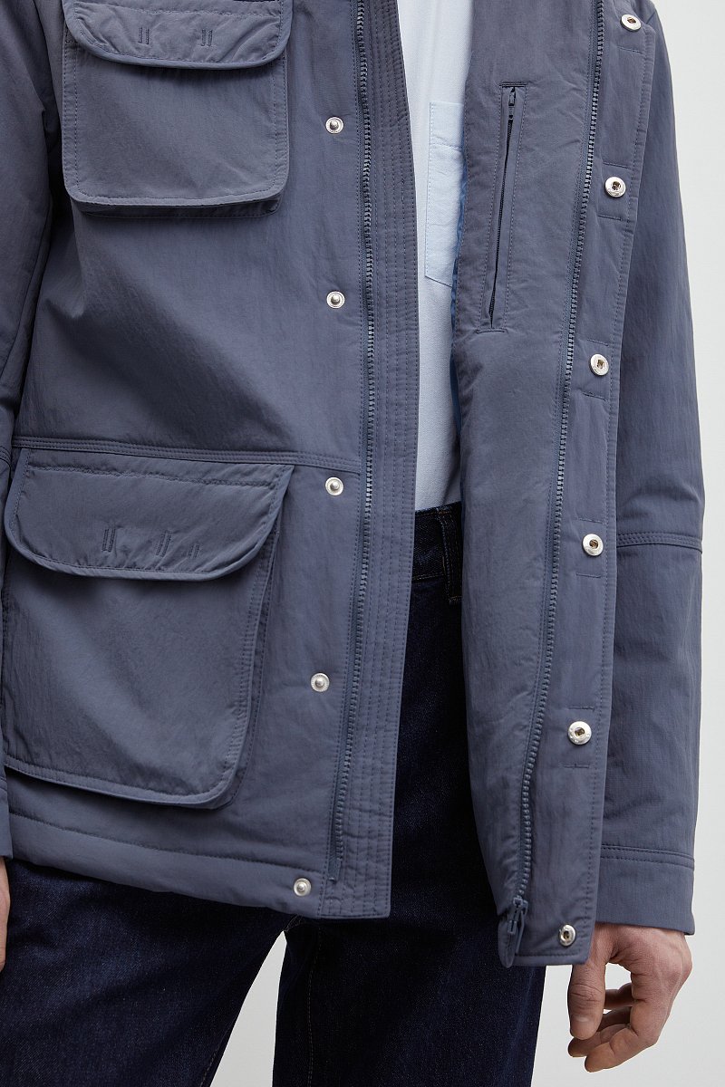 Утепленная куртка с капюшоном, Модель FBD21011, Фото №7