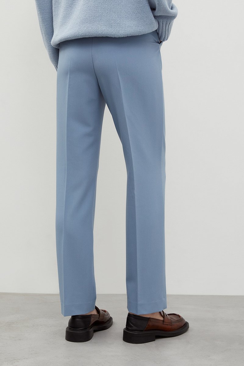 Прямые брюки с застроченными стрелками, Модель FBD110205, Фото №5