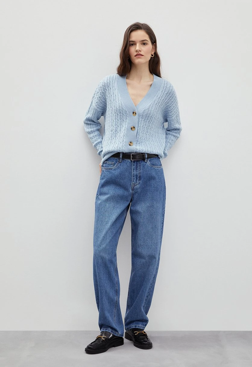 Джинсы loose fit женские, Модель FBD15004, Фото №1