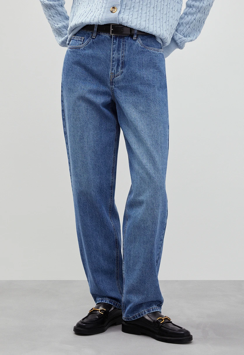 Джинсы loose fit женские, Модель FBD15004, Фото №2