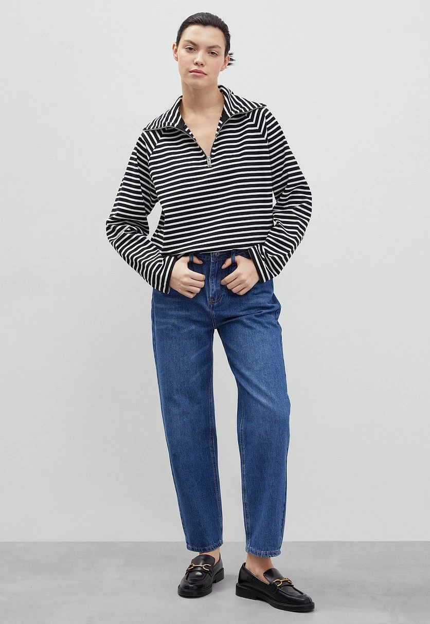 Джинсы mom fit женские, Модель FBD15006, Фото №1