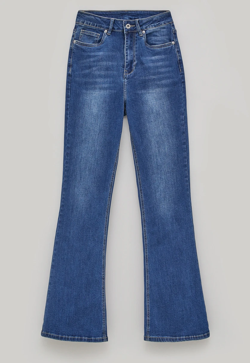 Джинсы bootcut fit женские, Модель FBD15001, Фото №8