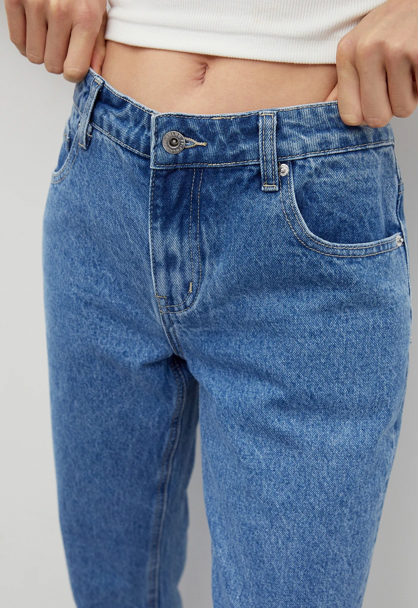 Джинсы straight fit женские, Модель FBD15005, Фото №3