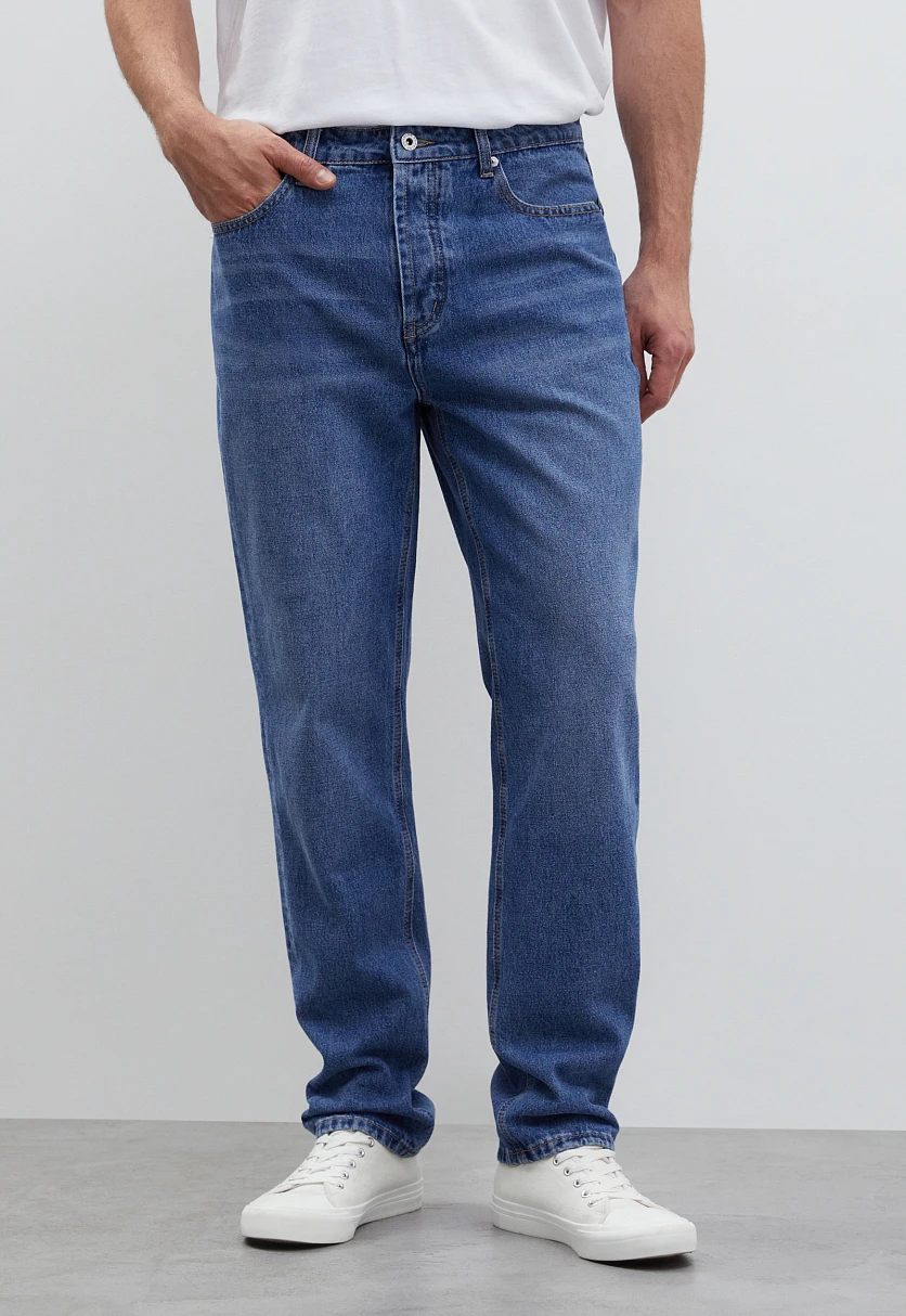 Джинсы straight fit мужские, Модель FBD25001, Фото №2