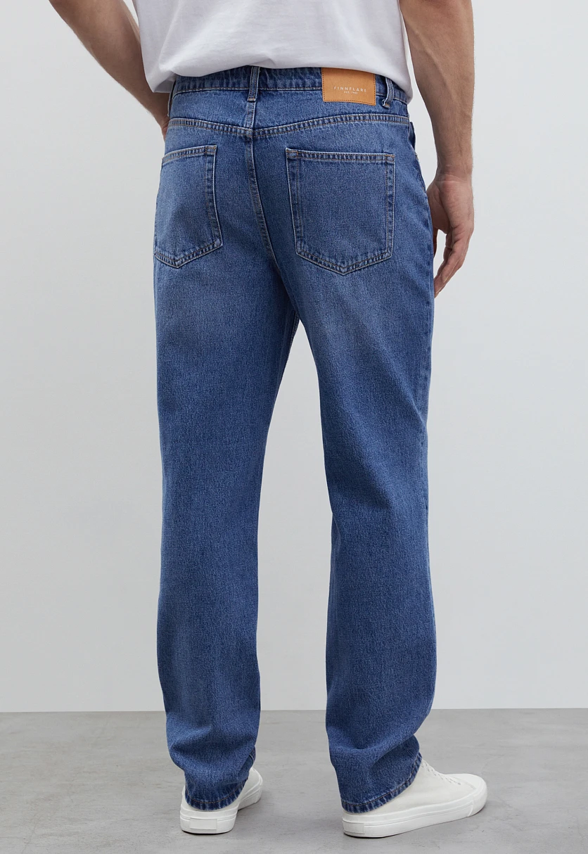 Джинсы straight fit мужские, Модель FBD25001, Фото №4