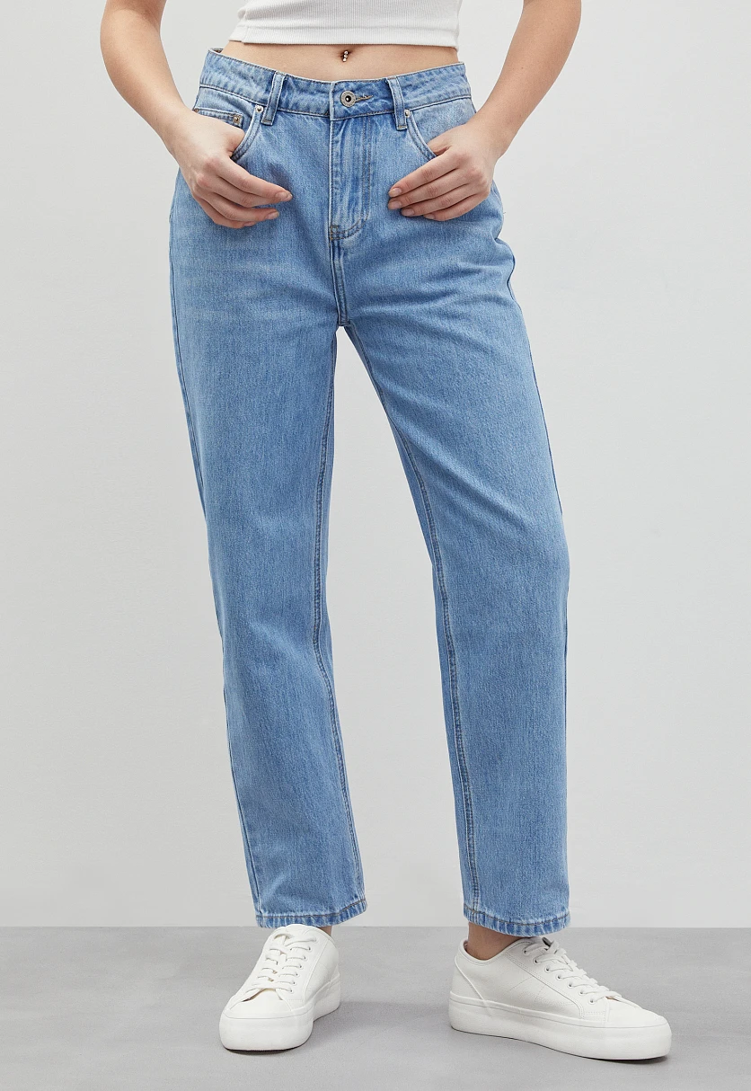 Джинсы mom fit женские, Модель FBD15006, Фото №2