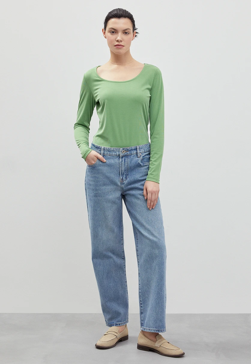 Джинсы loose fit женские, Модель FBD15009, Фото №1