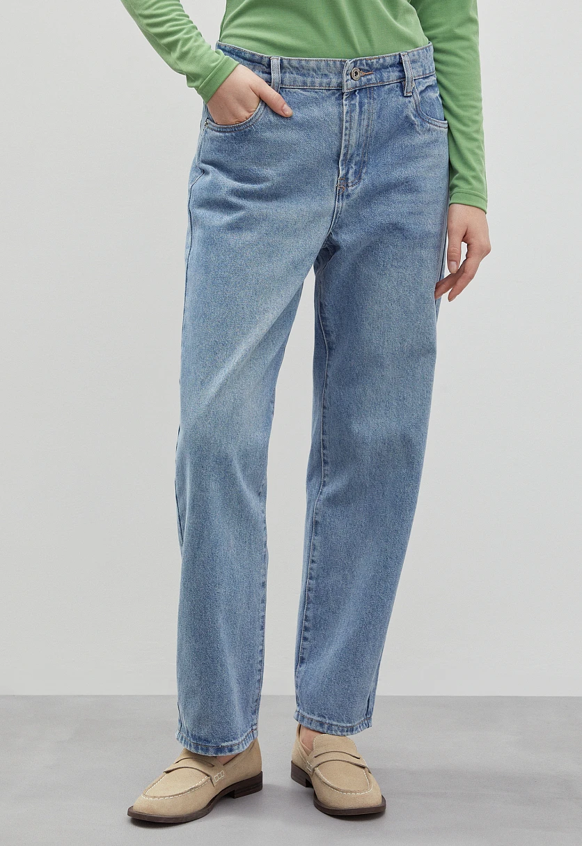 Джинсы loose fit женские, Модель FBD15009, Фото №2