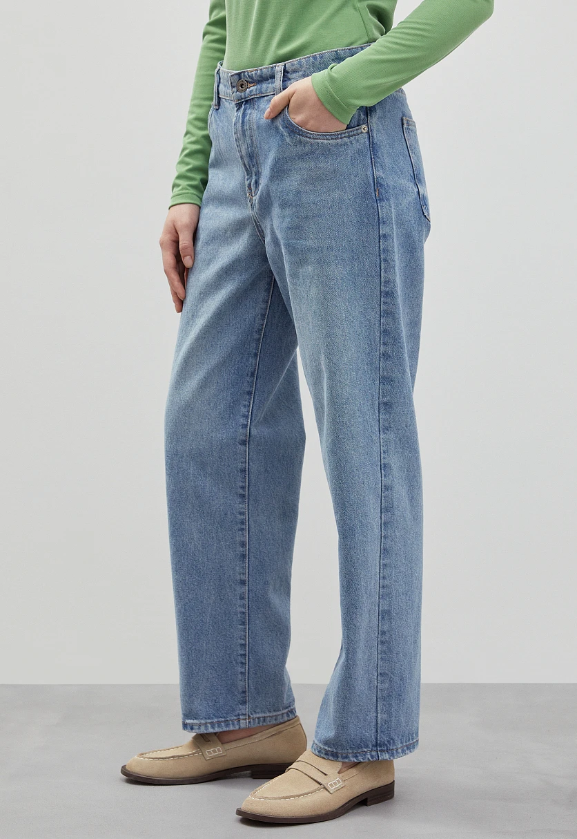 Джинсы loose fit женские, Модель FBD15009, Фото №3