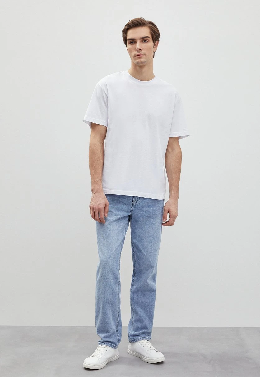 Джинсы straight fit мужские, Модель FBD25001, Фото №1