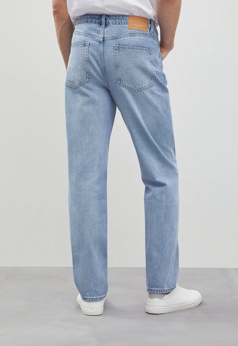 Джинсы straight fit мужские, Модель FBD25001, Фото №4