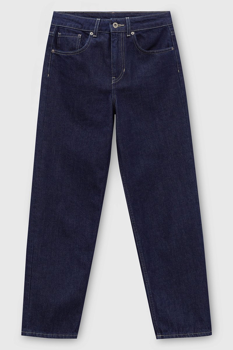 Укороченные джинсы straight fit, Модель FBD15011, Фото №7