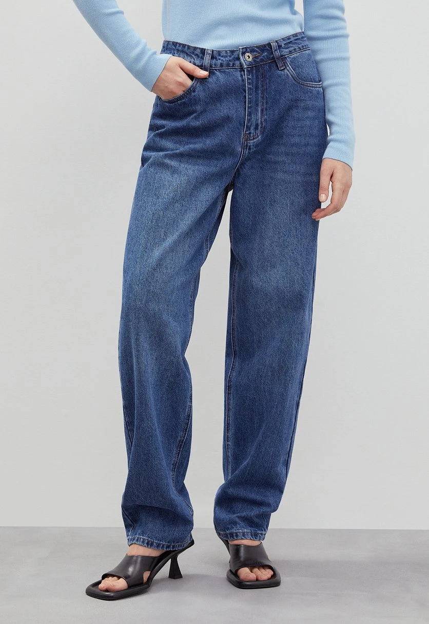 Джинсы loose fit женские, Модель FBD15004, Фото №2