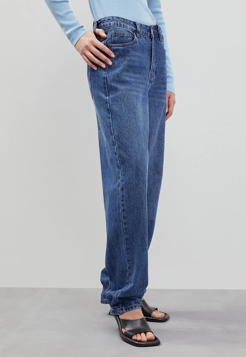Джинсы loose fit женские, Модель FBD15004, Фото №3