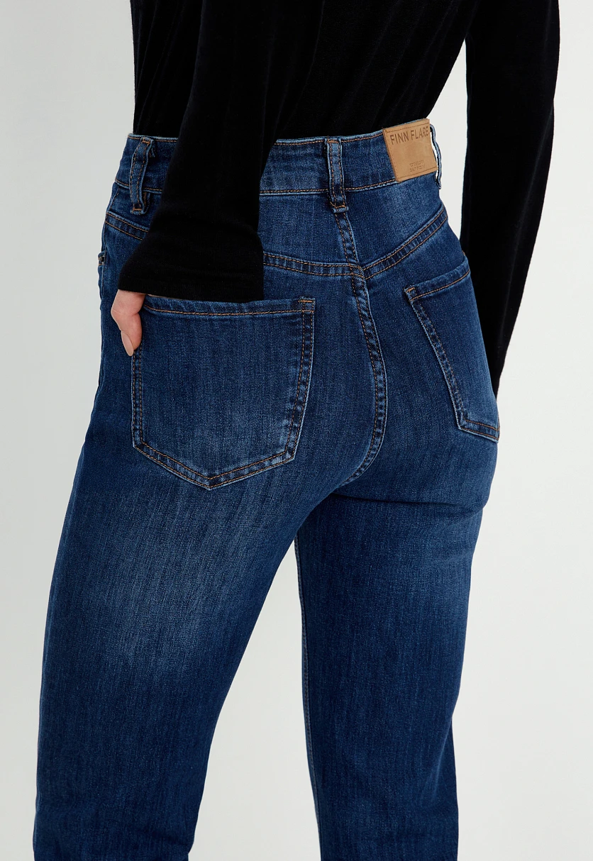 Джинсы bootcut fit женские, Модель FBD15001, Фото №5