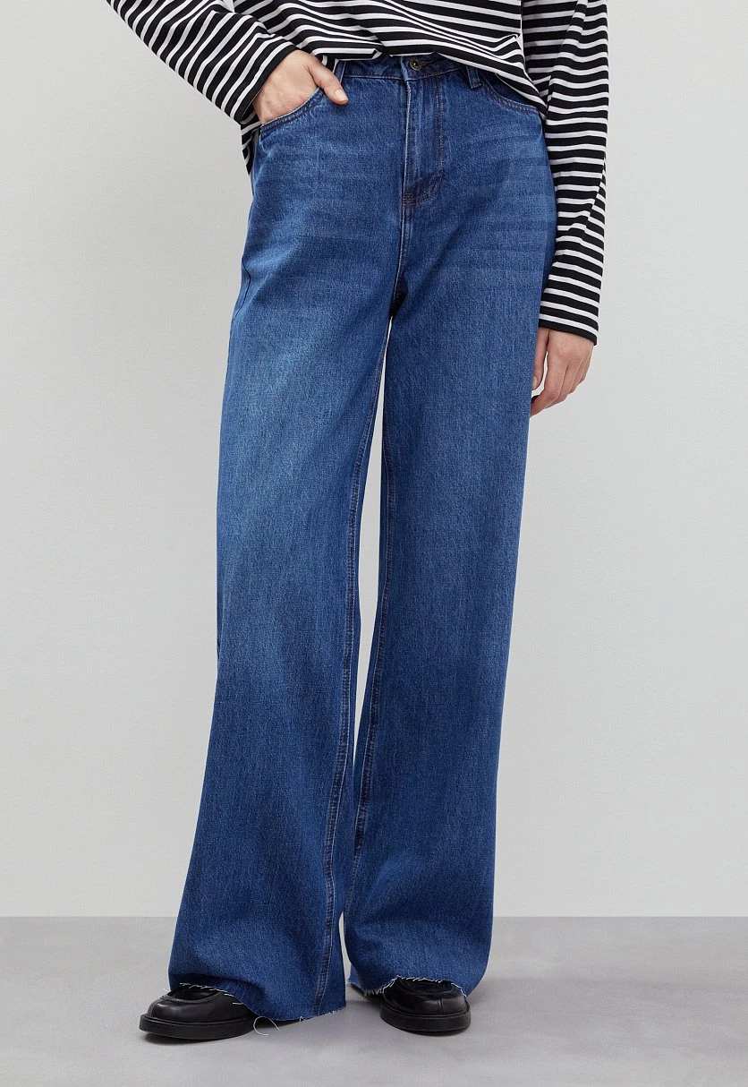 Джинсы loose fit женские, Модель FBD15003, Фото №2