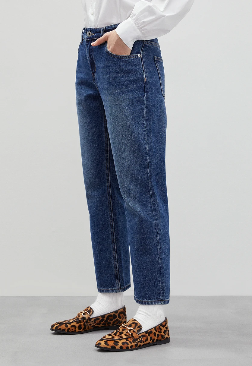 Джинсы straight fit женские, Модель FBD15005, Фото №3