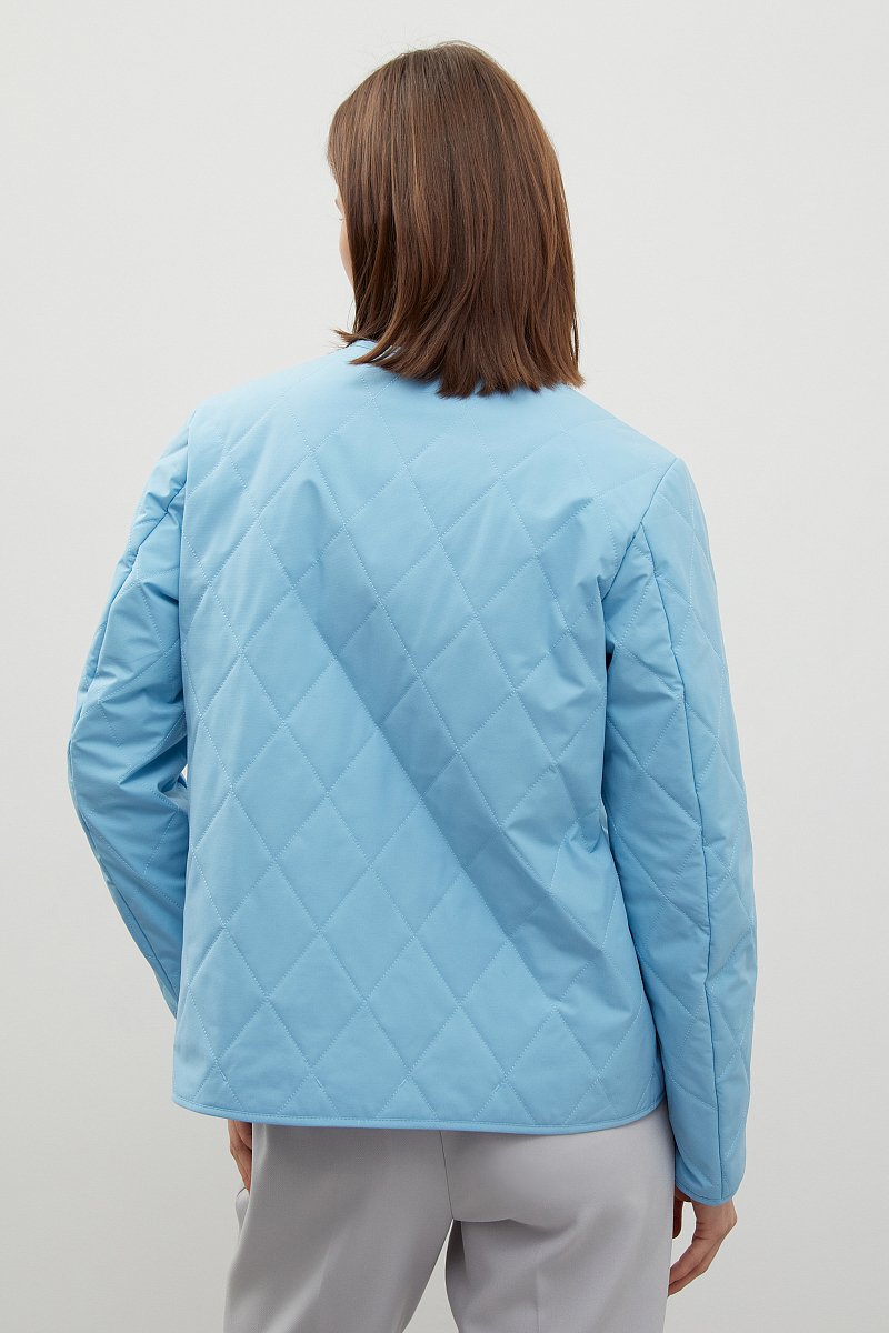 Стеганая куртка с карманами, Модель FBD11046, Фото №5