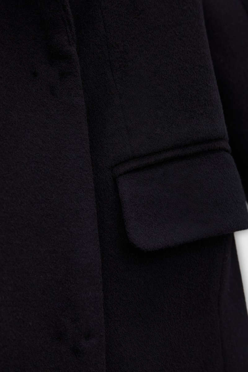 Пальто приталенного кроя с шерстью, Модель FBD11003, Фото №6