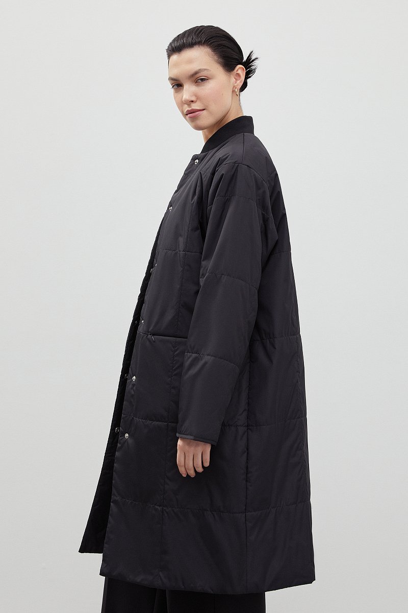 Утепленное пальто, Модель FBD11031, Фото №4