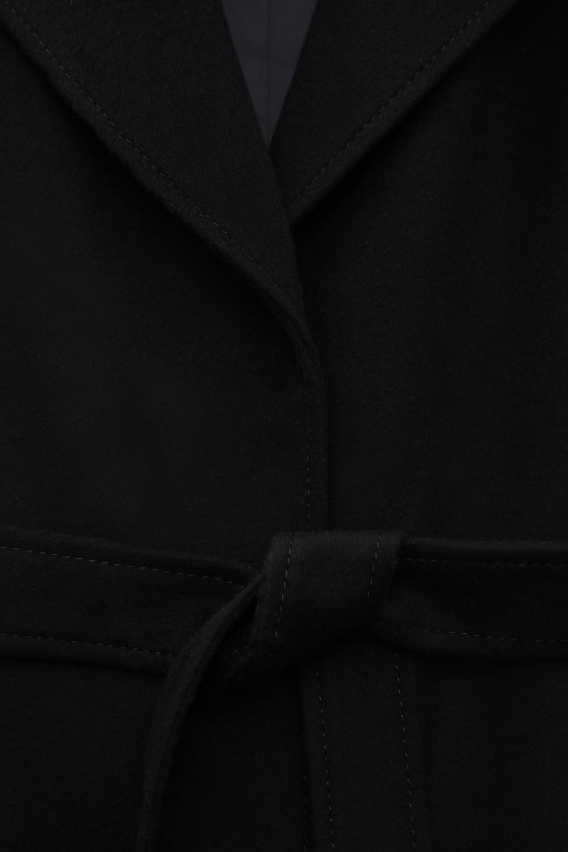 Пальто oversize силуэта с шерстью, Модель FBD11034, Фото №6