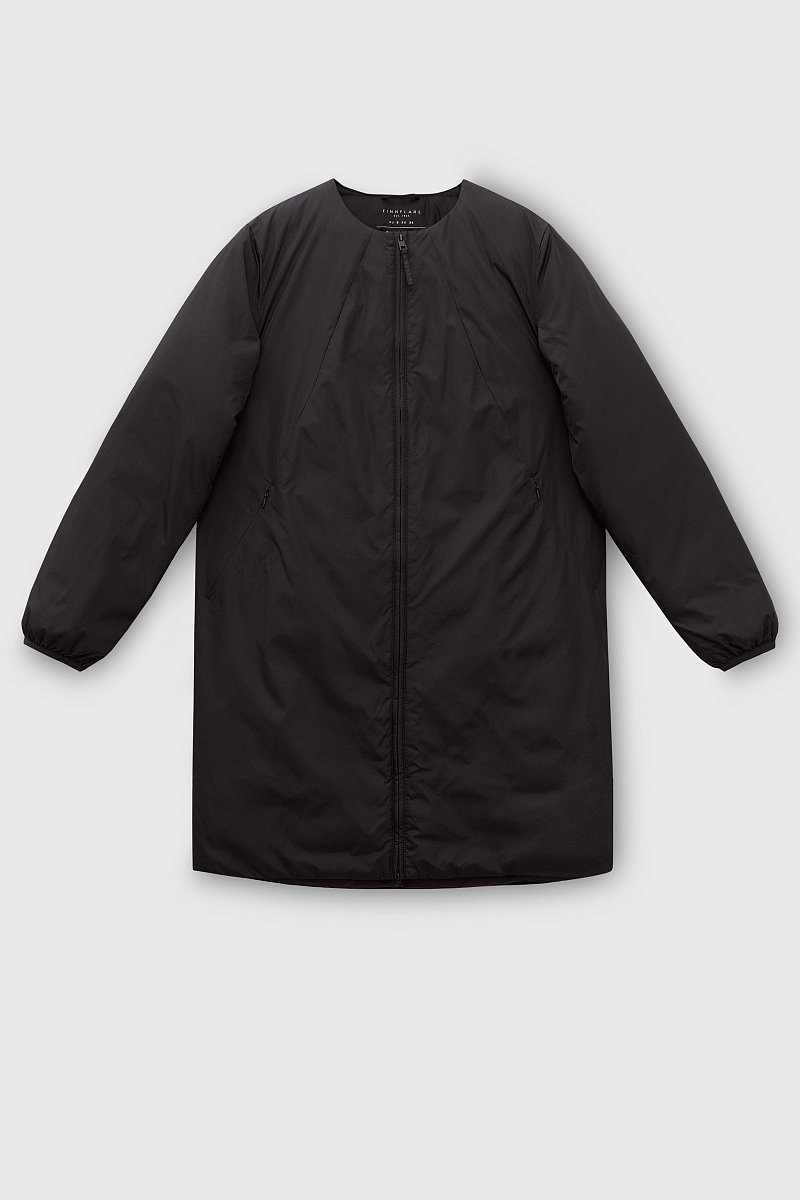 Утепленное пальто силуэта oversize, Модель FBD11079, Фото №8