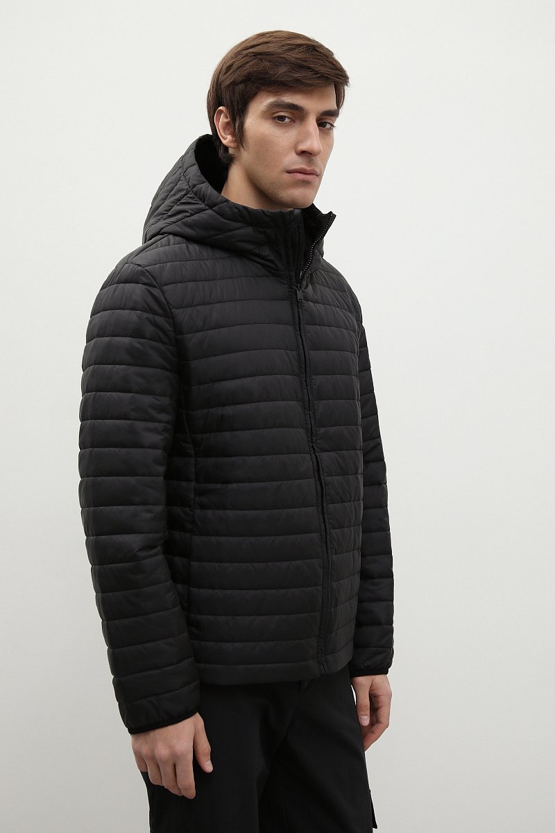 Утепленная куртка с капюшоном, Модель FBD210156, Фото №3