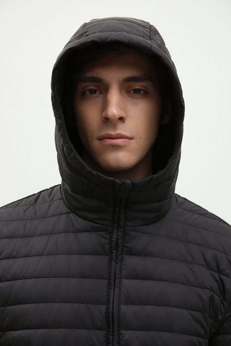 Утепленная куртка с капюшоном, Модель FBD210156, Фото №5