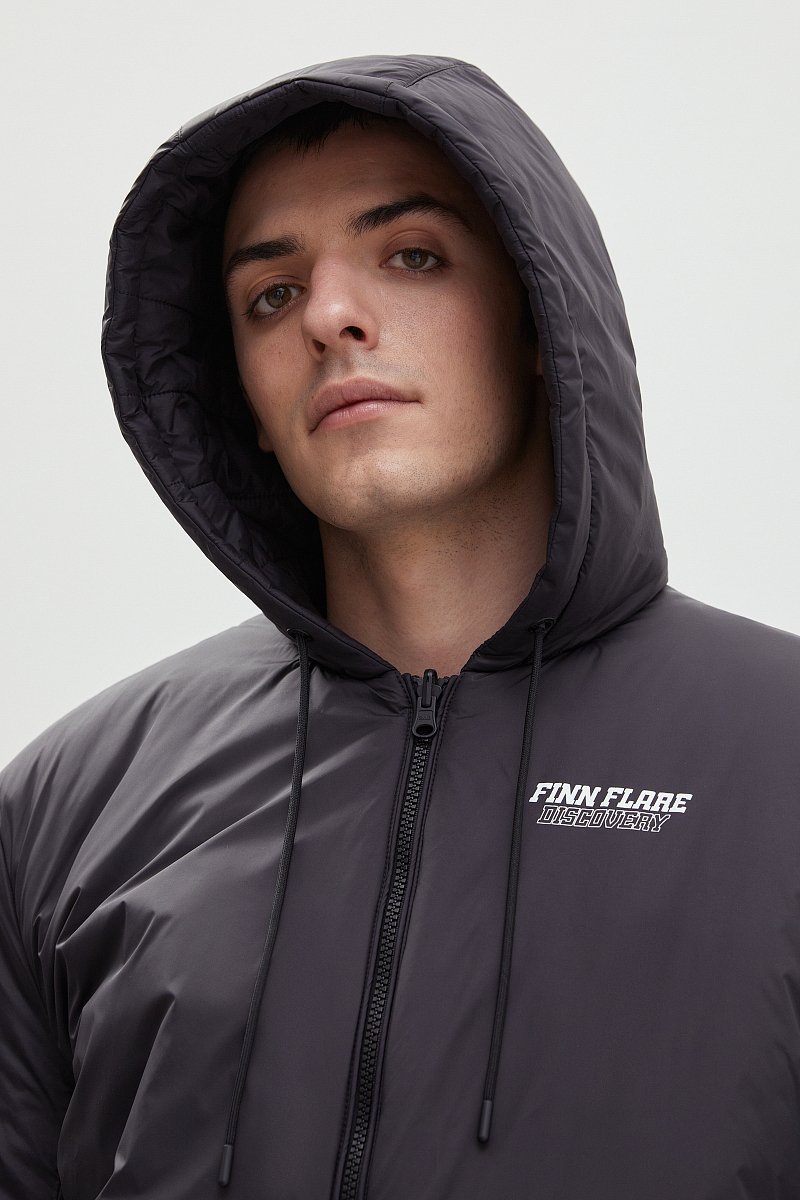 Утепленная куртка в спортивном стиле, Модель FBD21074, Фото №8