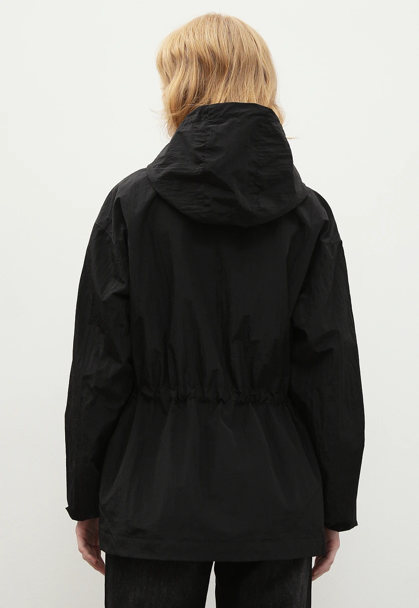 Ветровка oversize силуэта с капюшоном, Модель FBD11059, Фото №5