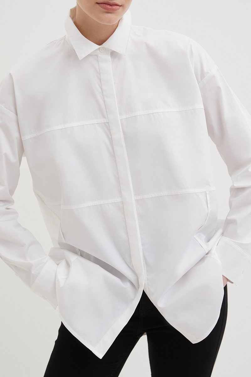Рубашка из хлопка, Модель FBD110133, Фото №3