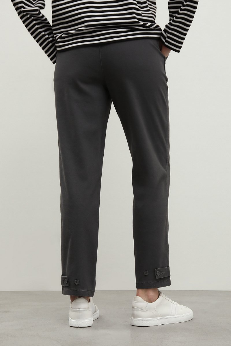 Прямые брюки с хлопком, Модель FBD110138, Фото №4