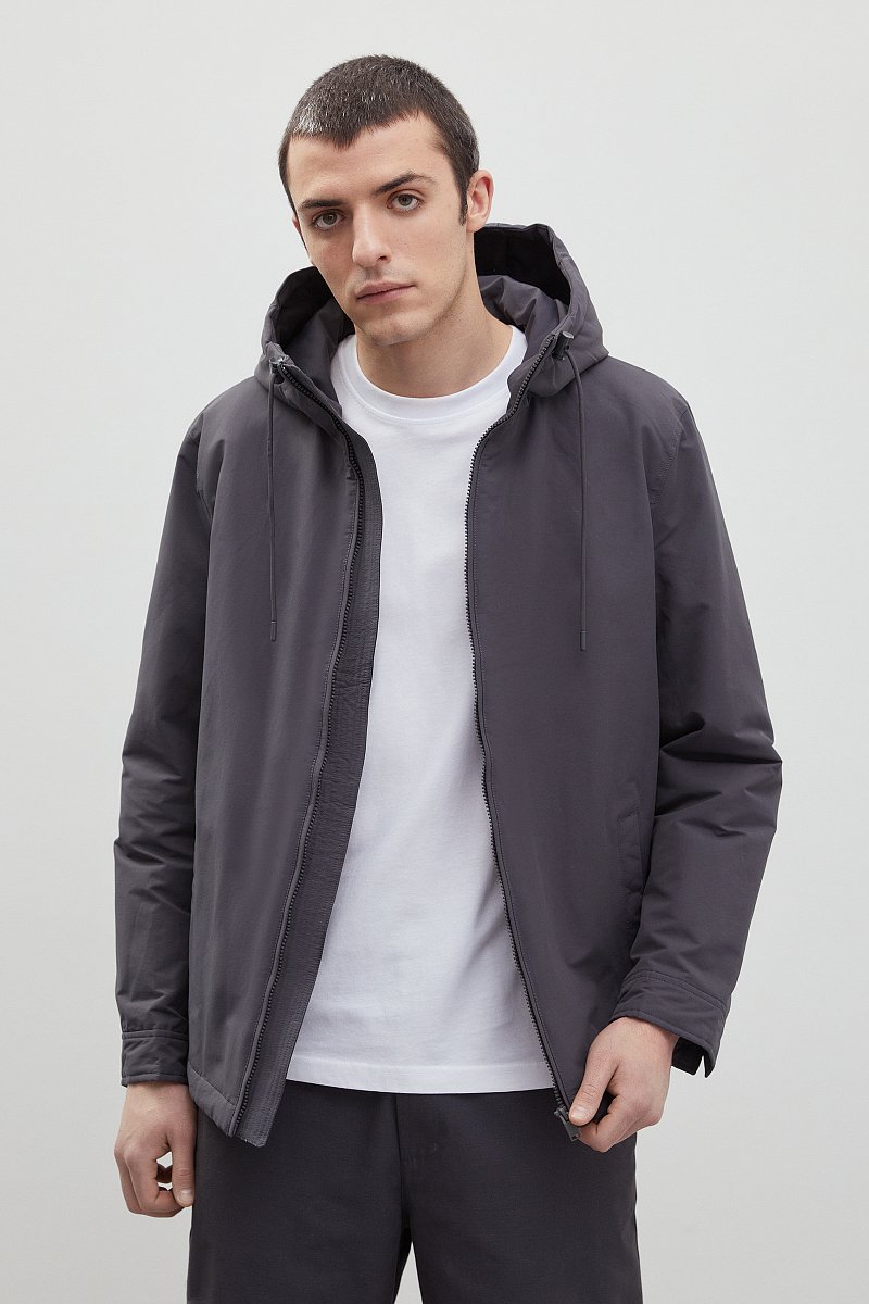 Утепленная куртка с капюшоном, Модель FBD21000, Фото №1