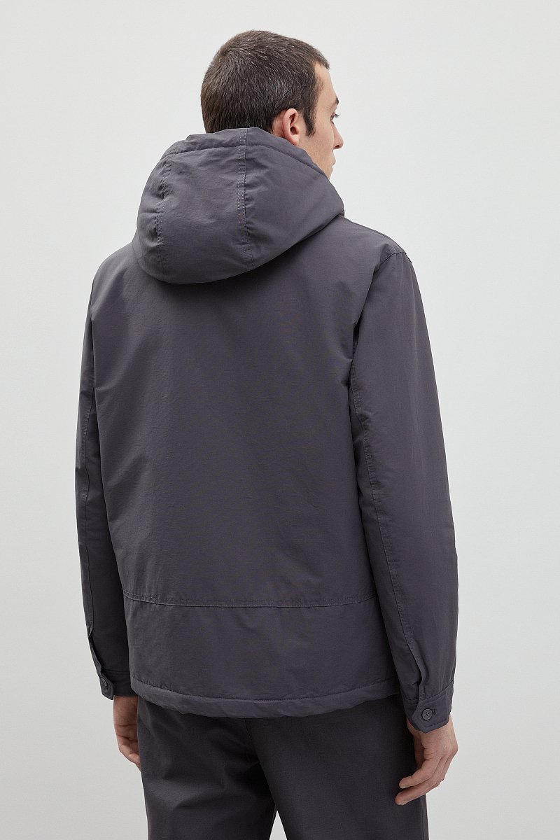 Утепленная куртка с капюшоном, Модель FBD21000, Фото №5