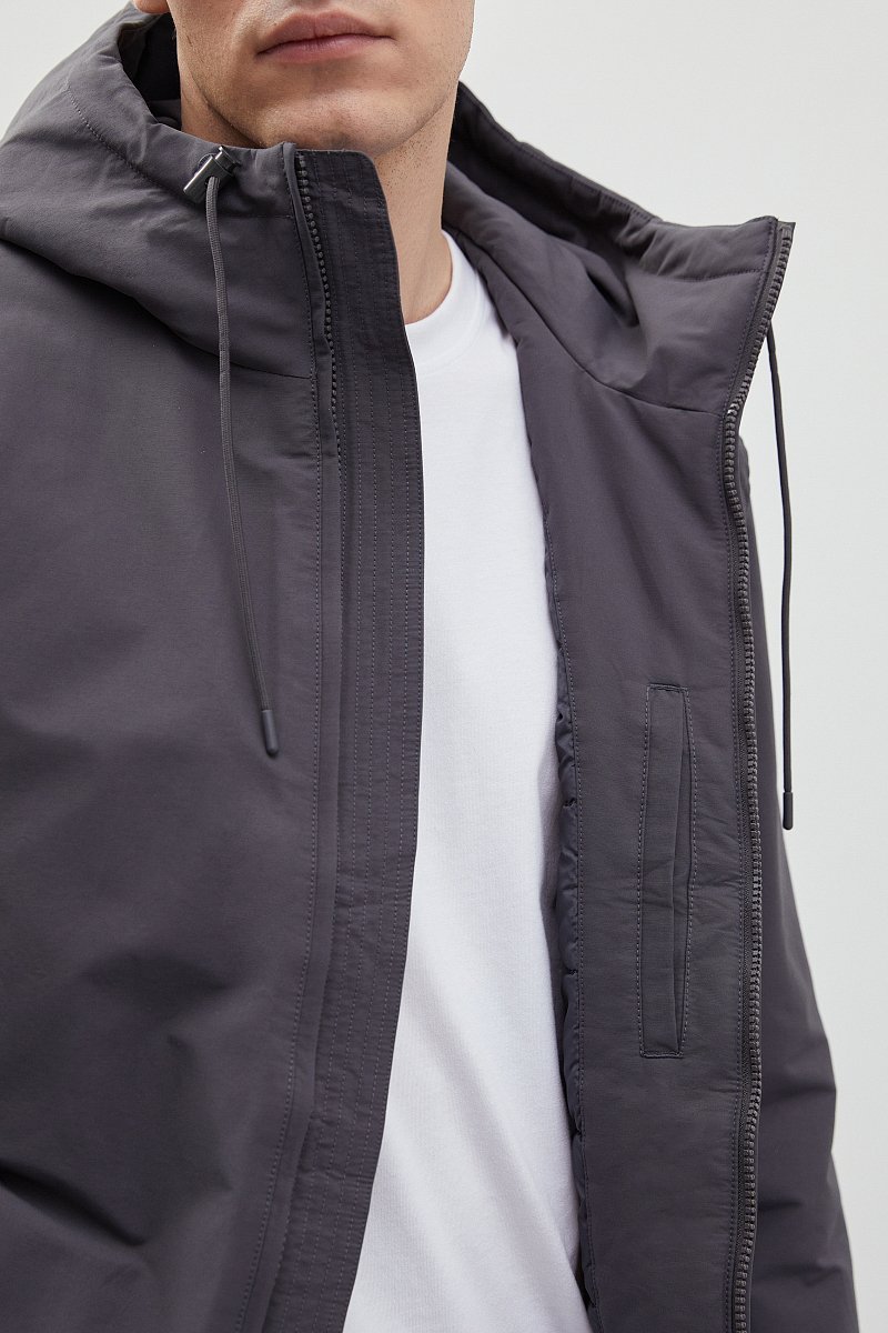 Утепленная куртка с капюшоном, Модель FBD21000, Фото №6