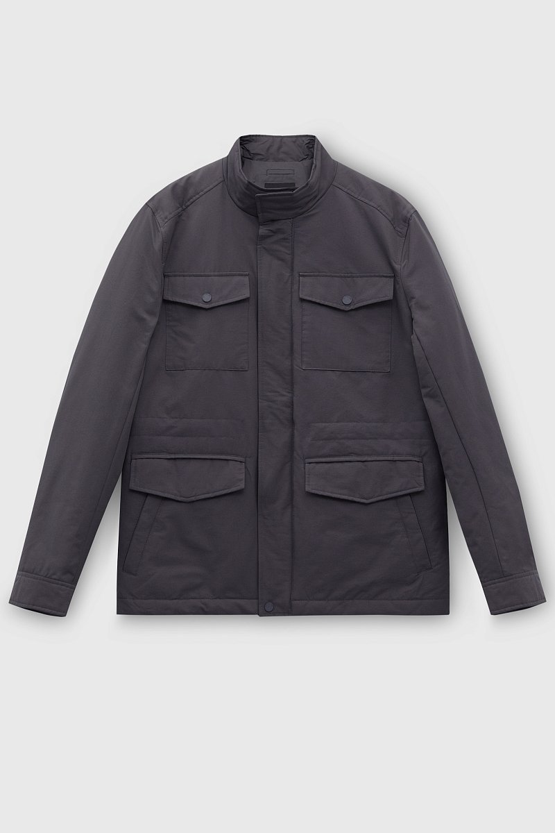 Утепленная куртка с карманами, Модель FBD21001, Фото №8