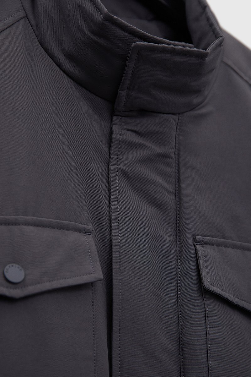 Утепленная куртка с карманами, Модель FBD21001, Фото №7