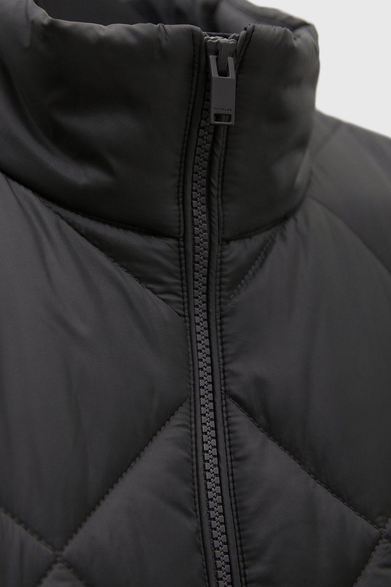 Стеганая куртка с высоким воротом, Модель FBD21003, Фото №6