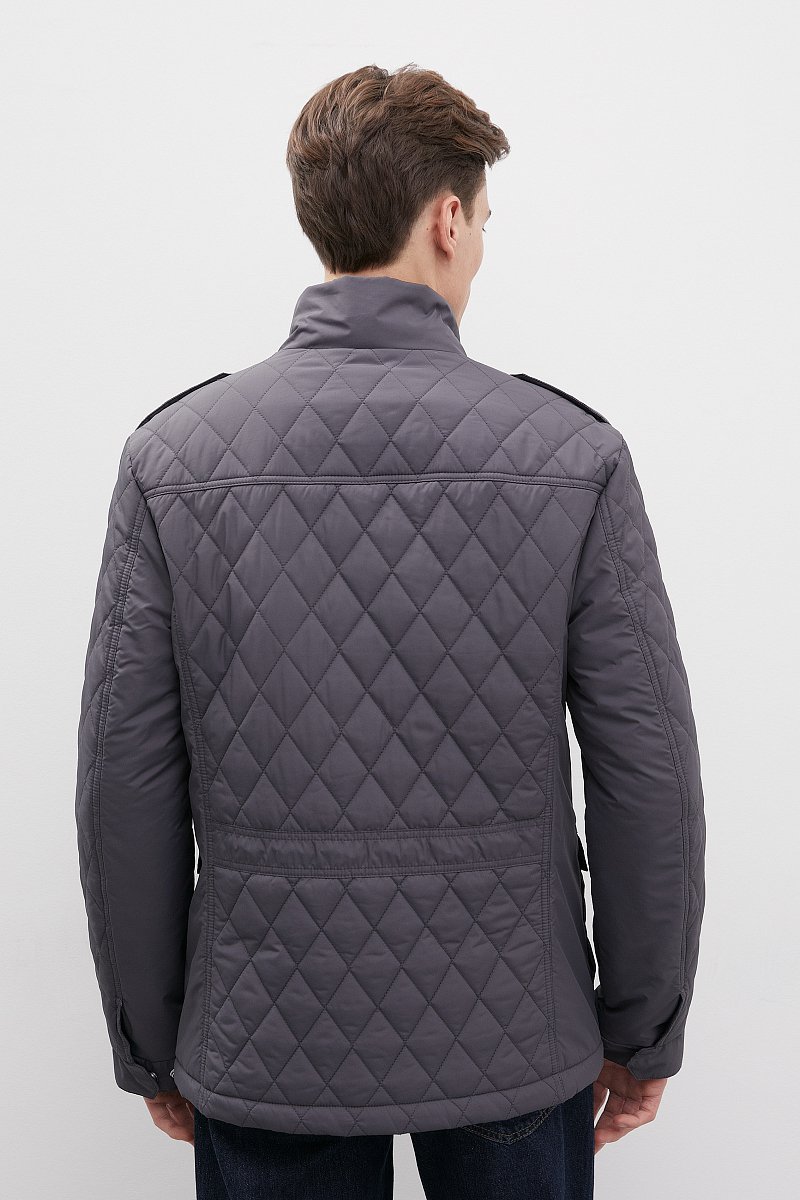 Стеганая куртка с карманами, Модель FBD210145, Фото №5