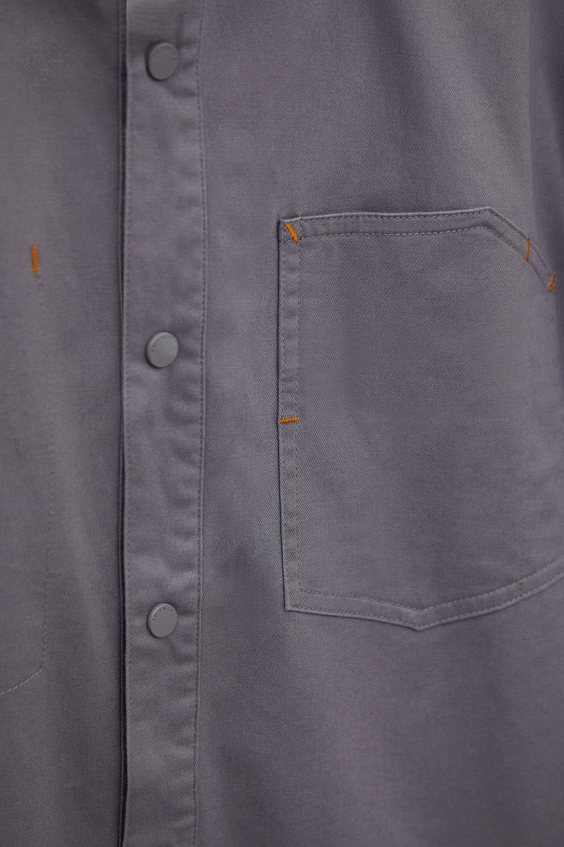 Рубашка из смесового хлопка, Модель FBD21067, Фото №6