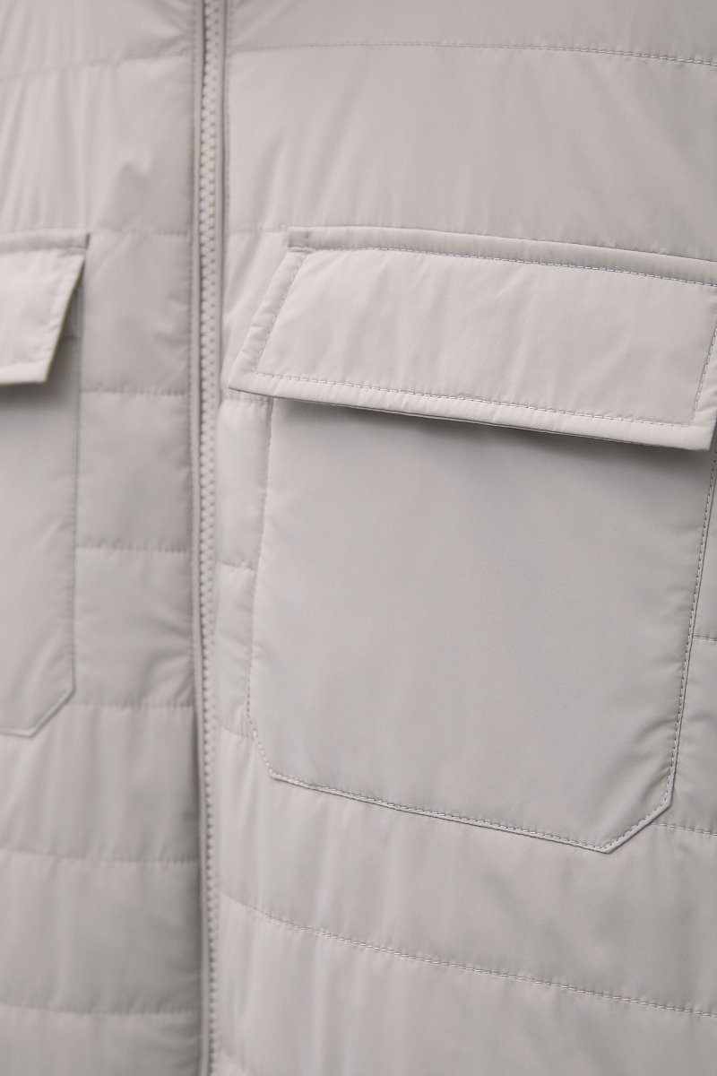 Стеганая куртка с карманами, Модель FBD21013, Фото №7