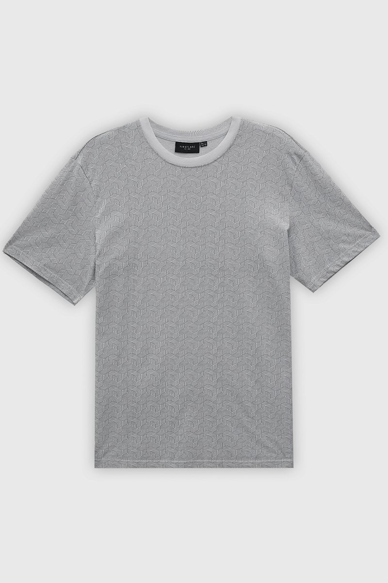 Базовая футболка из хлопка, Модель FBD21033, Фото №7